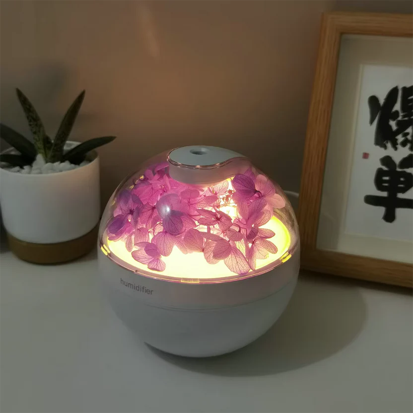 Compact Mini Desktop Air Humidifier for Home and Office