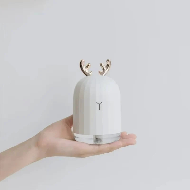 Ultrasonic Aromatherapy Essential Oil Diffuser and USB Air Humidifier with LED Night Light