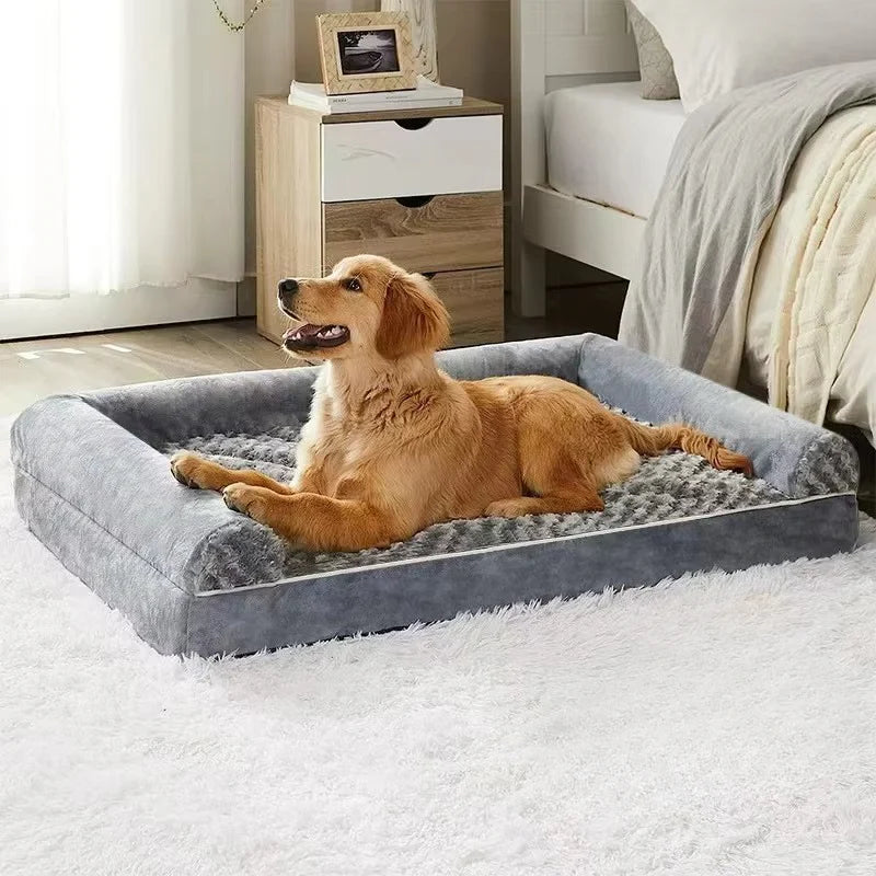 Orthopedic Memory Foam Pet Bed with Removable Washable Cover